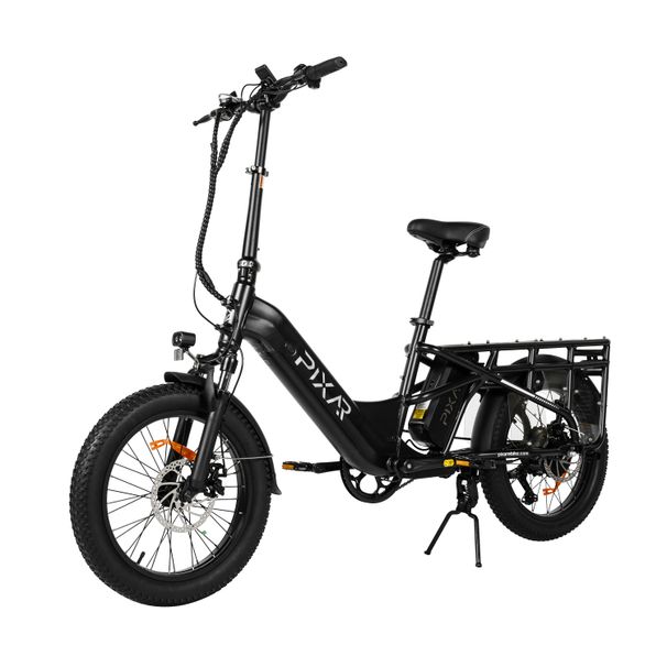 PIXAR Plus7 Longtail Electric Cargo Bike 20inch 250W 48V 10AH Battery_desvips.com