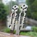 1pc Outdoor Stainless Steel Skull Head EDC Keychain Pendant Bottle Opener, Portable Multi-functional Tool_desvips.com