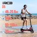 RCB D5 Off-road Electric Scooter, Road Approved (ABE),500W, 90-100KM,20.8Ah,10-inch Off-road Adults Scooter,APP, Double Shock Absorption, Foldable_desvips.com