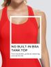 Women's Breathable Lightweight Racerback Tank Tops For Workout Seamless Running Muscle Tank Tops_desvips.com