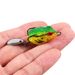 Fishing Lures 2.5cm/3g Mini Thunder Frog Black Frog_desvips.com