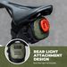 ROCKBROS Bicycle Bag Saddle Bag Ultra-Lightweight Water-Resistant 0.2L Road Bike DHL_desvips.com