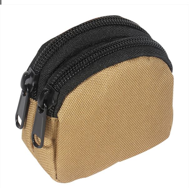 Outdoor Tactical Waist Bluetooth Earphone Mini Coin Key Slingshot Steel Ball Bag_desvips.com