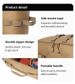Outdoor Mountaineering And Camping Divider Stove Gas Tank Picnic Tableware Storage Bag Debris Bag Tool Storage Bag Handbag_desvips.com