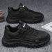 Casual Sneakers 2024 Black Fashion Platform Shoe Outdoor Mesh Breathable Vulcanized Sport Shoes For Men Erkek Ayakkabı_desvips.com