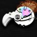 Coin Outdoor Folding Sharp Portable Pocket Pendant Neck Key Mini EDC Tool Fruit Knife_desvips.com