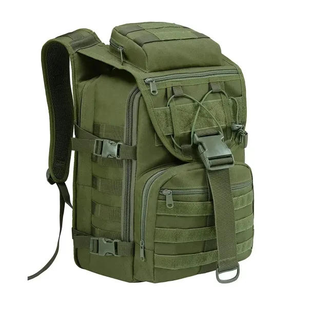 35L Men's Tactical Survival Hiking Backpack Multifunctional Outdoor Camping Sports Riding Travel Bag_desvips.com