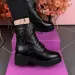 Thick Bottomed Round Head Breathable Inner Ing With Plush Casual And Fashionable Versatile Motorcycle Boots_desvips.com