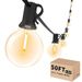 Svater Outdoor String Lights LED 50 FT G40 26 Bulbs Waterproof For Patio_desvips.com