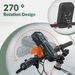 ROCKBROS Mobile Phone Bag Bicycle Handlebar Bag Cell Phone Holder Touchscreen 4.7-6''_desvips.com