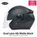 DOT Certified AD Motorcycle Helmet Bluetooth Headset, Suitable For Men And Women, All Seasons, Electric Vehicle Safety Helmet, LED Taillight_desvips.com