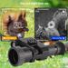 2026 New Night Vision Sight, Digital 8x Magnifying Telescope, All Black Visible 400 Meter Outdoor Hunting/animal Observation_desvips.com