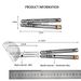 Balisong Training Folding Knife 440C Blade Aluminum Alloy Handle Outdoor Trainer Tanto EDC Pocket Knives Multi Tool_desvips.com