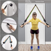 Resistance Bands Set, 10-150LBS Adjustable Latex Exercise Bands With Handles, Door Anchor, Carabiners For Home Gym Strength Training, Yoga, Pilates_desvips.com