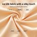Women's Ice Silk Seamless Safety Shorts Modal Fabric Anti Exposure Summer Three Point Insurance Mid Waist Thin Leggings_desvips.com