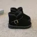 Kids Snow Brown Boys and Girls Baby Toddler Cotton Shoes Cutefeet Gray Soft Padded Thickened Pink Children's Winter_desvips.com