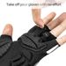 ROCKBROS Half-finger Gloves SBR Cycling Gloves Men Women Reflective_desvips.com