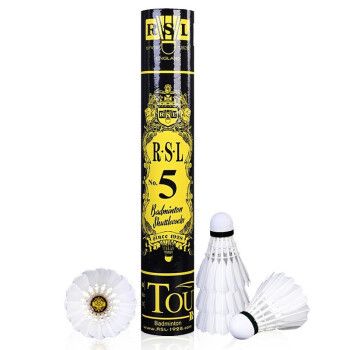 Yashilong RSL Daily Training Stable And Durable RSL5 12-Pack Asia 5 Badminton NO.5 Single Tube_desvips.com