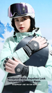 Ski Gloves Are Warm In Winter, Men's And Women's Riding, Thickened Split Fingers, Touch Screen, Mountaineering, Non-slip And Windproof_desvips.com