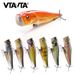 VTAVTA 8.5cm 13.5g Popper Bait Rattlin Crankbaits Fishing Lure Topwater Floating Popper Pesca Wobbler For Pike Fishing Tackle_desvips.com
