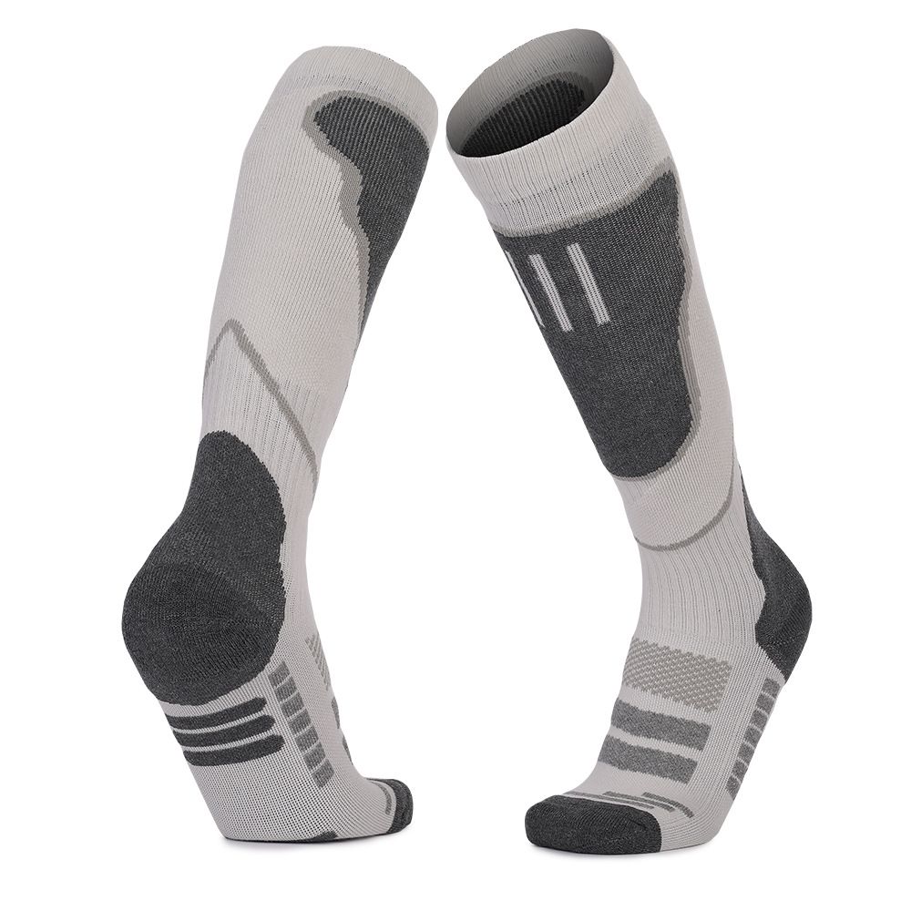 Thickened Warm Ski For Men And Women, Winter Towel Snow Sports Socks, High Tube Mountaineering Socks_desvips.com