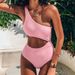 2025 New Bikini Off-Shoulder DJ Sexy Backless Photo Shoot Multicolor Women's Swimsuit Hot Spring_desvips.com