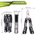 14-in-1 Multitool Pliers With Safety Lock, Professional Stainless Steel Pocket Knife, Portable Survival Gift For Father, Husband, Boyfriend For Christ_desvips.com