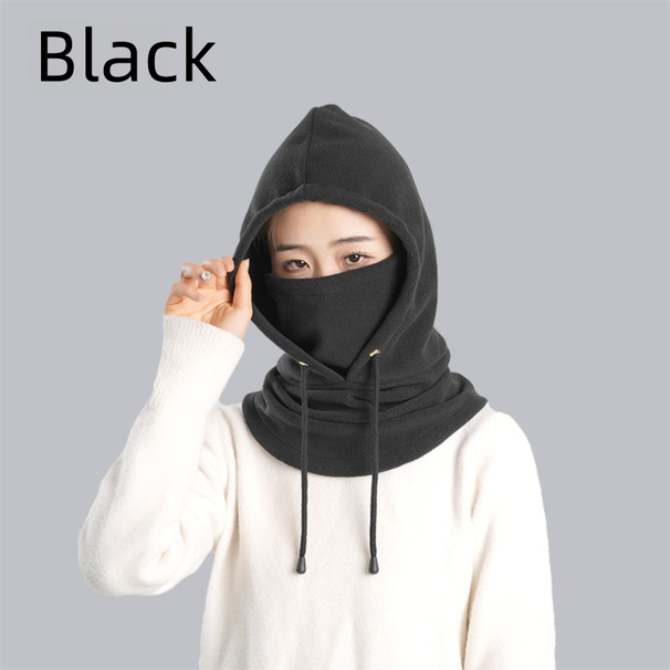 Winter Neck Warmer For Women And Men, Cycling Face Mask, Skiing Integrated Thermal Head Cover, Fleece Lined, Thickened,_desvips.com