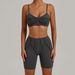 Women’s Clothing Tight Fitting Sanded Yoga Suit Quick Drying Fitness Clothes Summer Running Sports Suit_desvips.com