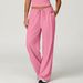Cross-border Brushed Draped Pocket Wide-leg Loose Casual Women Sports Fitness Elastic Drawstring Trousers Yoga Pants_desvips.com