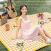 Waterproof Thickened Portable Outdoor Travel Camping Picnic Ground Lawn Spring Outing Moisture-proof Beach Mat_desvips.com