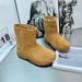 New Winter Thick-Soled Mid-Calf Snow Boots For Women, Lamb Wool Short Boots, Height Increasing, Non-Slip,_desvips.com