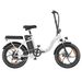 WITAMBIKE C16 (Made In EU) White/Black Electric Bicycle For Adults 48V 16Ah 250W 7-Speed Disc Brake_desvips.com