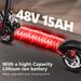 SUNNIGOO N3LMAX 800W High Speed Off-Road Electric Scooter With Removable Seat 48V 15Ah 50km/h 10" Tire Dual Suspension & Brake NFC E-Scooter_desvips.com