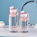 Minimalist Sports Bottle For Men And Women, Students, Outdoor Portable Water Bottle, Fitness High-Value Handy With Tea_desvips.com
