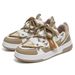 2027 Fashion Sneakers Youth/Men Artificial PU Splicing Low Top Lace-Up Breathable Thick Sole Increase Height Non-Slip Wear-Resistant Running Shoes_desvips.com