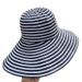 UPF50+ Extra Wide Brim Sun Hat - Striped Foldable Fishing Hat For Beach Modern & Versatile UV Protection Summer Hat_desvips.com