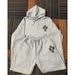 Autumn Winter New American Sleeve Hooded Shirt Loose Casual Long Pants Japanese Style Sweatshirt Set For Men_desvips.com