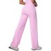 High Waisted Bare Skin Feel Tight Yoga Pants Hip Lifting Straight Leg Loose Fitting Slimming Outdoor Sports Running Fitness Long Pants_desvips.com