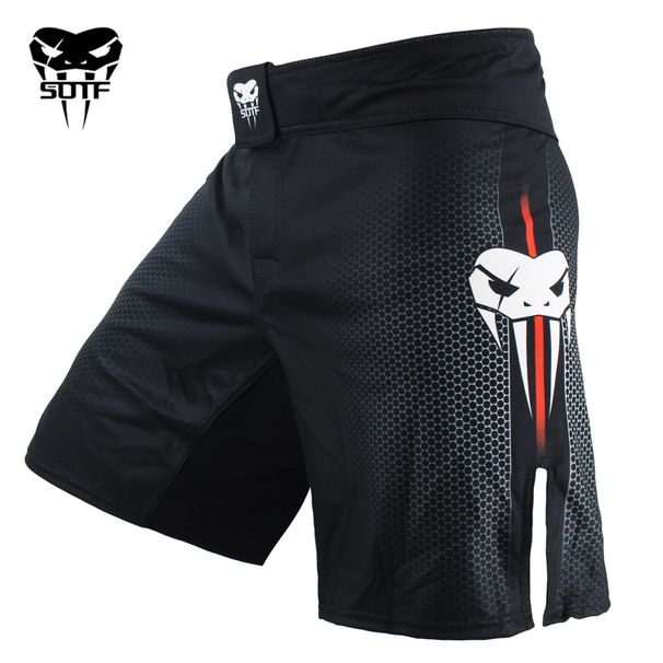 High Quality Men's Combat Shorts, Boxing, Fighting, Martial Arts, Sanda Competitions, Training, Running, Sports, Fitness_desvips.com