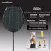 5U Carbon Fiber Badminton Racquet Offensive Amateur Training Single Racquet Sports Outdoor_desvips.com