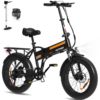 EU UK Warehouse HITWAY BK10SP CE Certified 48V 13Ah Foldable Electric Mountain Bike All-Terrain Rear Hub Motor E-Bike_desvips.com