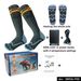 New 5000mAh Full Foot Electric Socks Electric Warm Socks Outdoor Ski Electric Socks_desvips.com