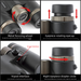 Dun Binoculars High Magnification HD Low Light Night Vision Travel Photography Metal Focus Telescope_desvips.com