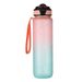 Gradual change color plastic water cup portable large capacity kettle sports fitness plastic cup_desvips.com