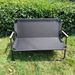 Outdoor Double Folding Portable Camping Lover Two-Person Backrest Chair Rental House Small Sofa_desvips.com