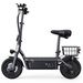 IScooter F3 Electric Scooter with Seat,1000W 48V 13Ah 10 inch Commuting Scooter with Basket _desvips.com