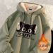 Autumn Winter Fleece Men's Sweatshirt Design Sense Loose Hooded Casual Sports Unisex Jacket 12_desvips.com