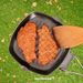 Foldable Cast Iron Grill Pan - Portable Outdoor BBQ Skillet With Wooden Handle Deep & Double Spout For Steak & Camping_desvips.com