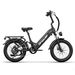 Cleytro XC20 20" Electric Bike, 48V 15.6Ah Battery, Front And Rear Suspension_desvips.com